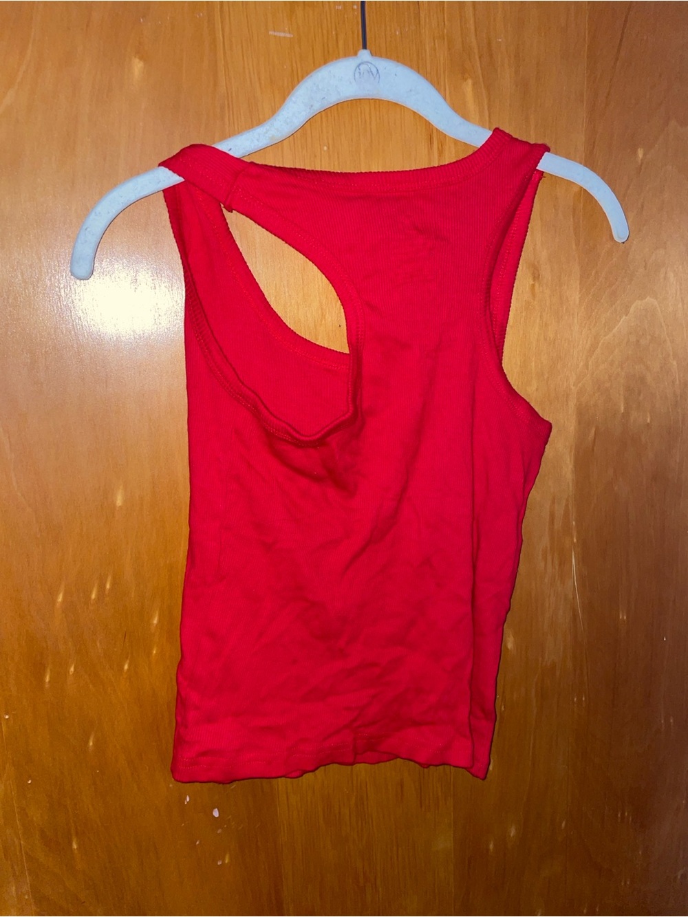 Red Ribbed Tank ❤️ - Picture 8 of 9